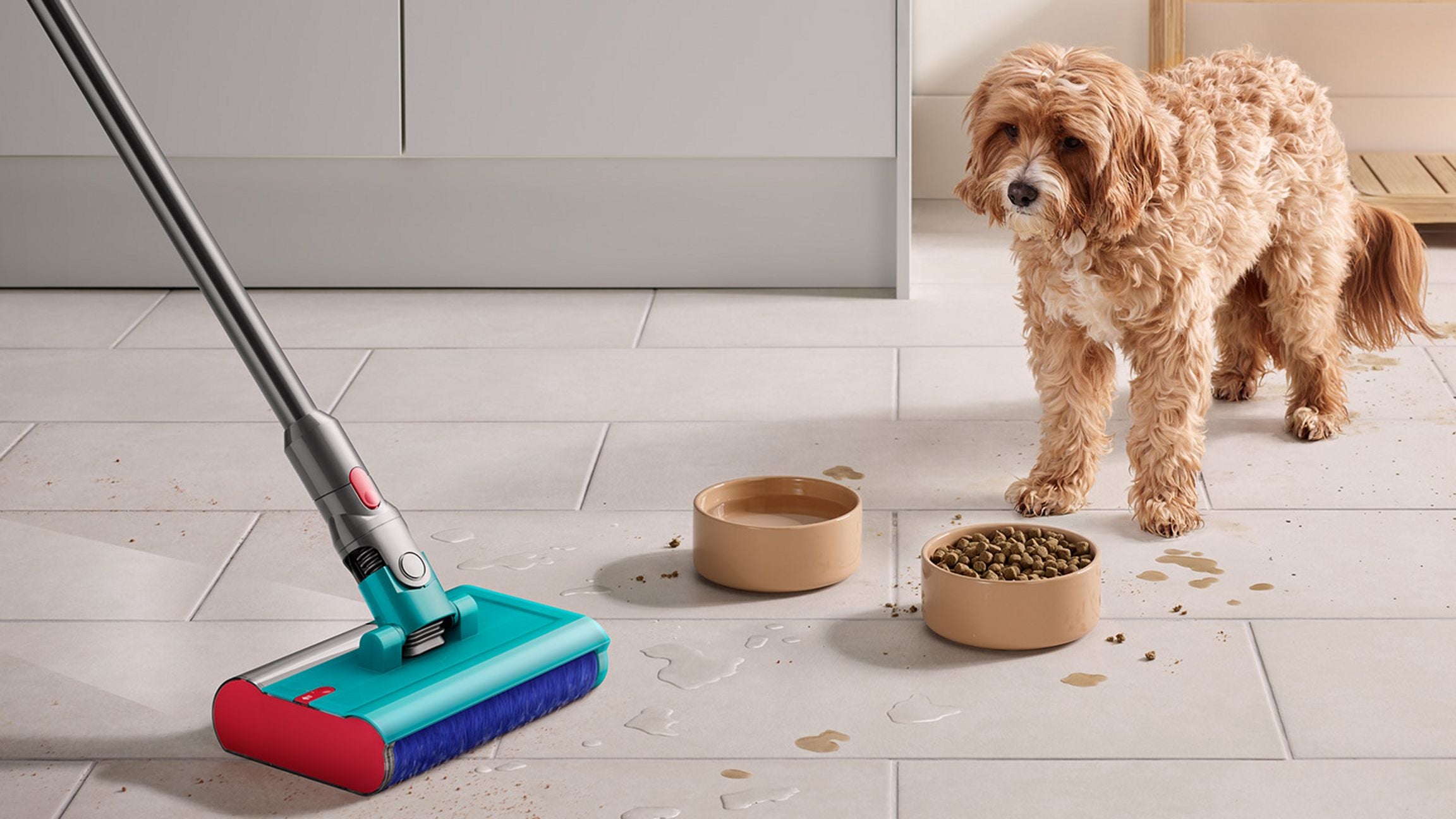 Dyson V15s Detect Submarine™ wet and dry vacuum cleaner (Yellow/Nickel)